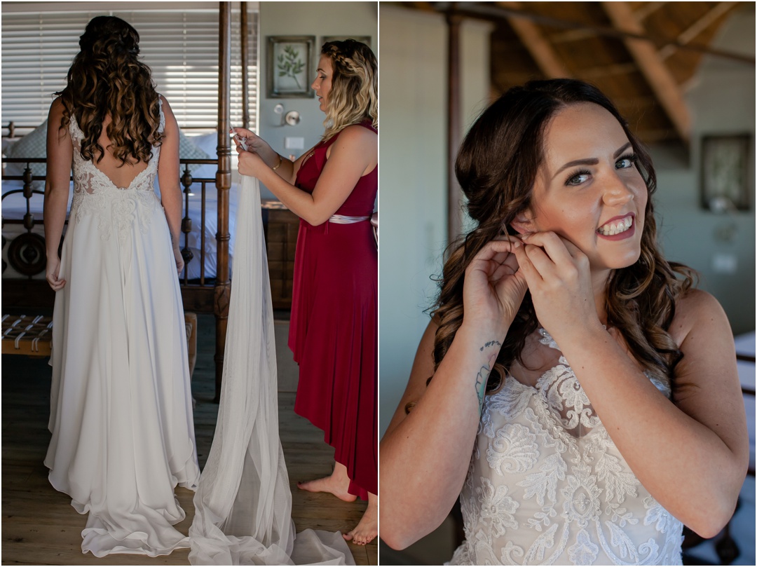 Megan and Mignon get married in Cape St Francis Resort
