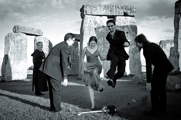 Handfasting Ceremony at Stonehenge