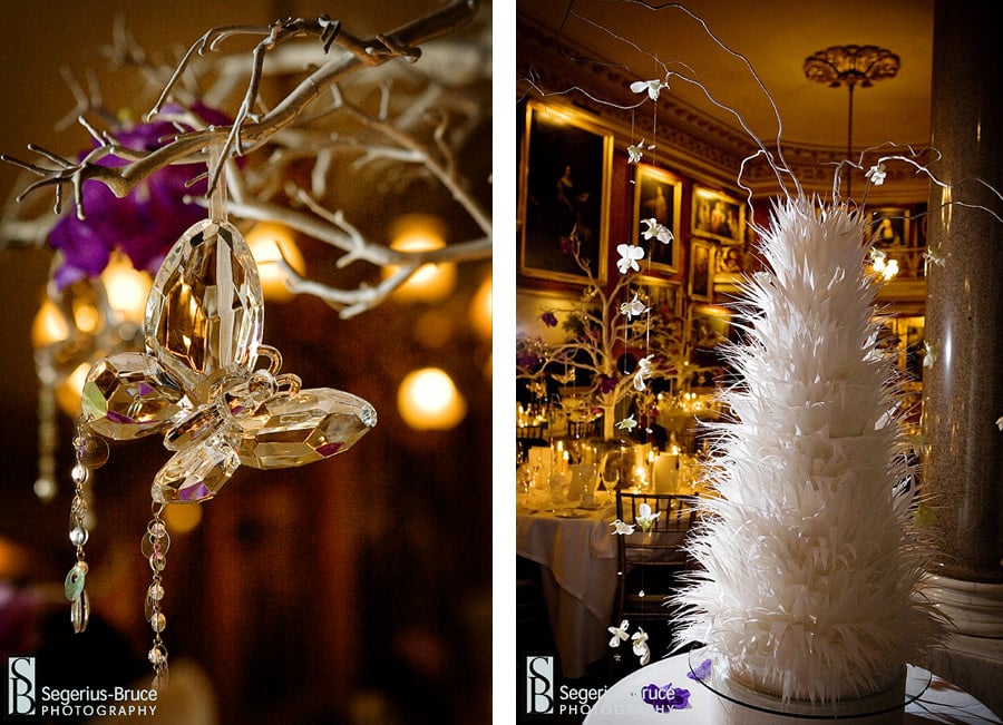 Linda Fripp Designs wedding cake at Goodwood House wedding