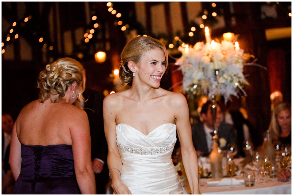 Winter Wedding Reception at Great Fosters in Surrey (45)