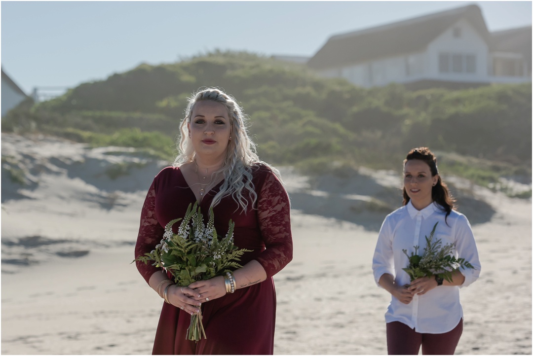 Megan and Mignon get married in Cape St Francis Resort