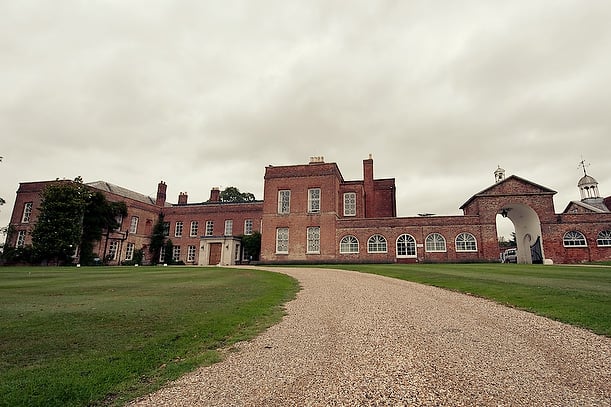Wedding at Braxted Park. Vintage wedding photographer