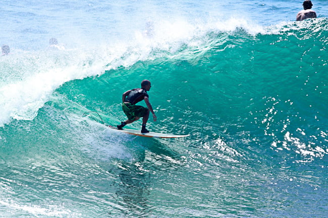 surfing in Bali pictures