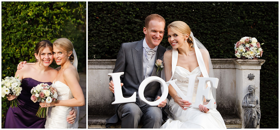 Winter Wedding Reception at Great Fosters in Surrey (1)