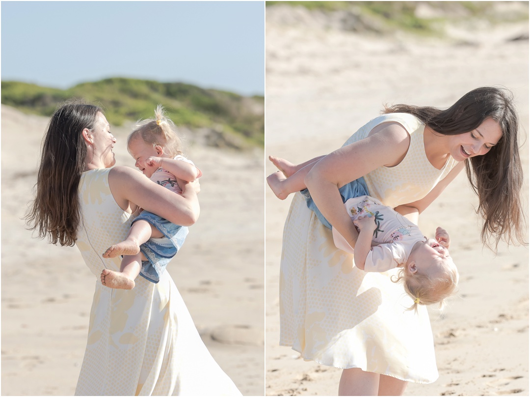 Family Holiday Portrait Photography in Paradise Beach