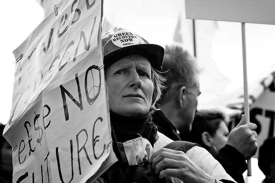 G20 summit protest in London