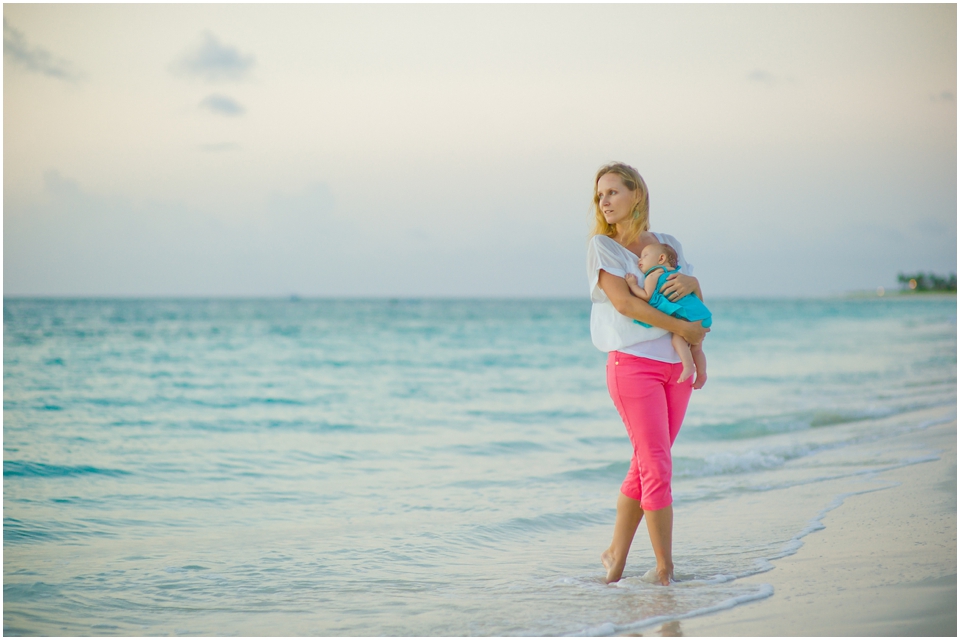 Beach Family Photoshoot with Baby Saharah