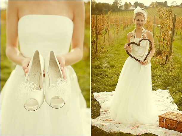 Vintage Wedding Photographer at Denbies Vineyard
