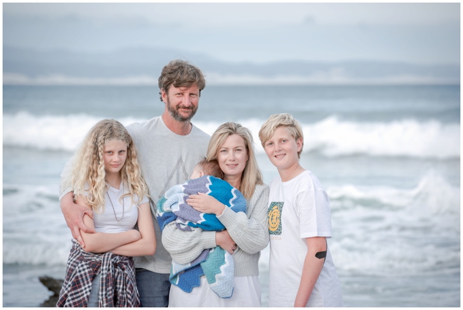 Beach Family Photoshoot in Jeffreys Bay