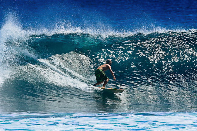 surfing in Bali pictures