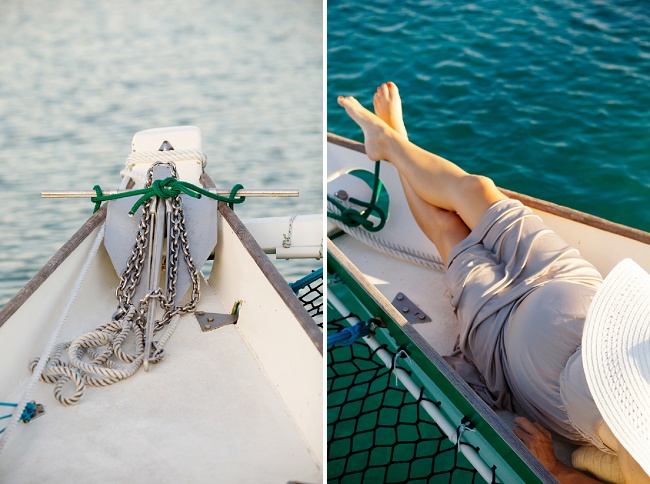 Our Maternity Shoot on a Boat