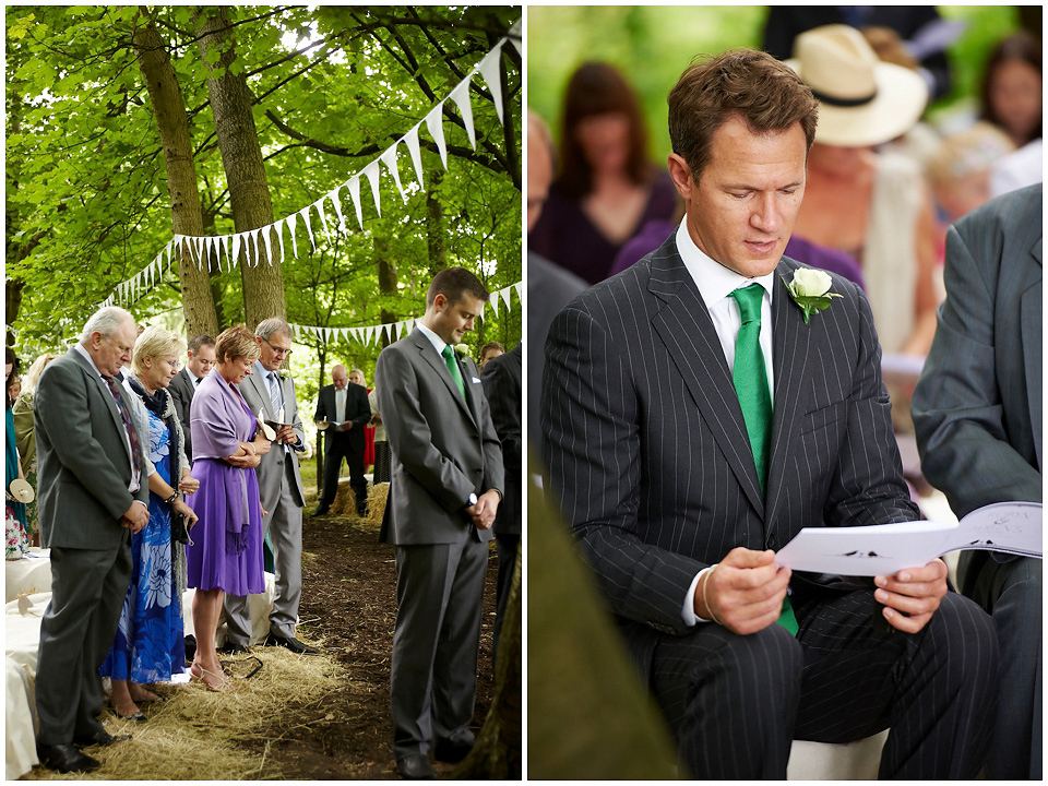 Rustic Outdoor DIY farm backyard wedding UK (55)