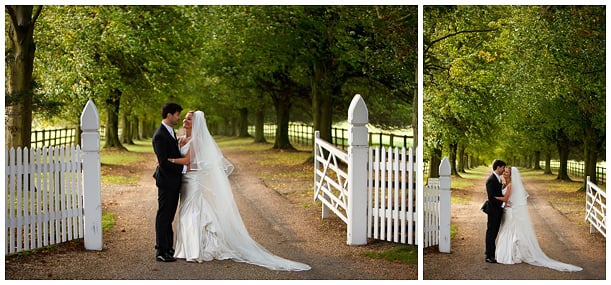 wedding at Notley Abbey
