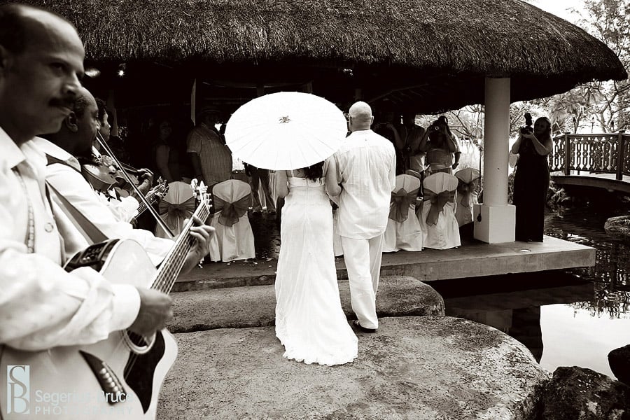 The Hilton Hotel Mauritius wedding venue