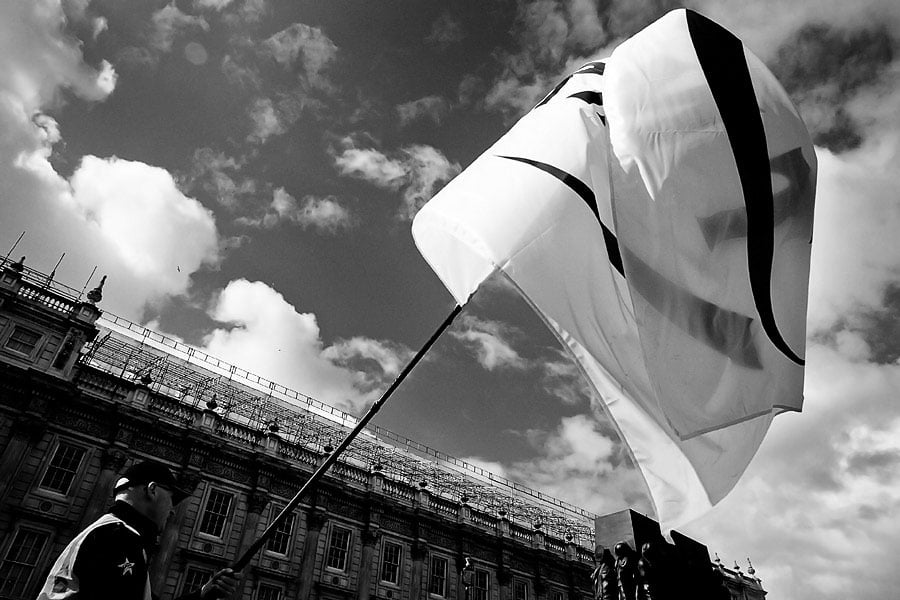 G20 summit protest in London