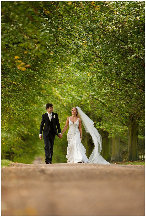 wedding at Notley Abbey