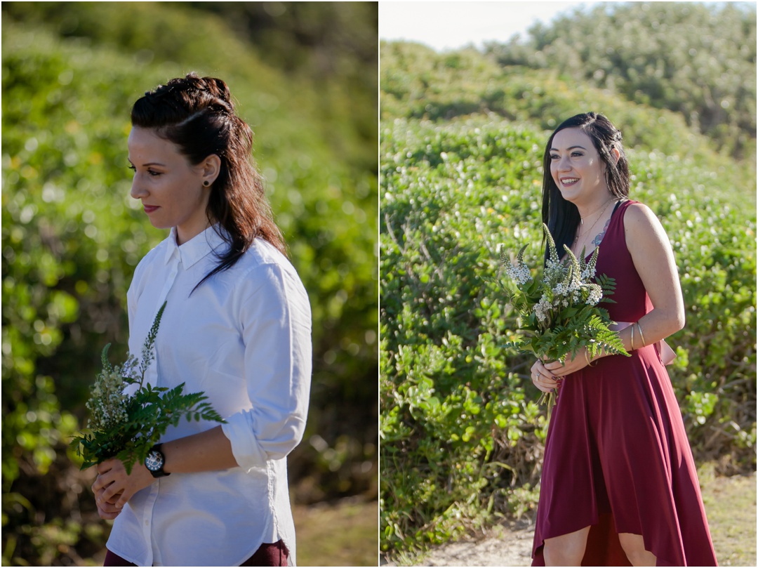 Megan and Mignon get married in Cape St Francis Resort
