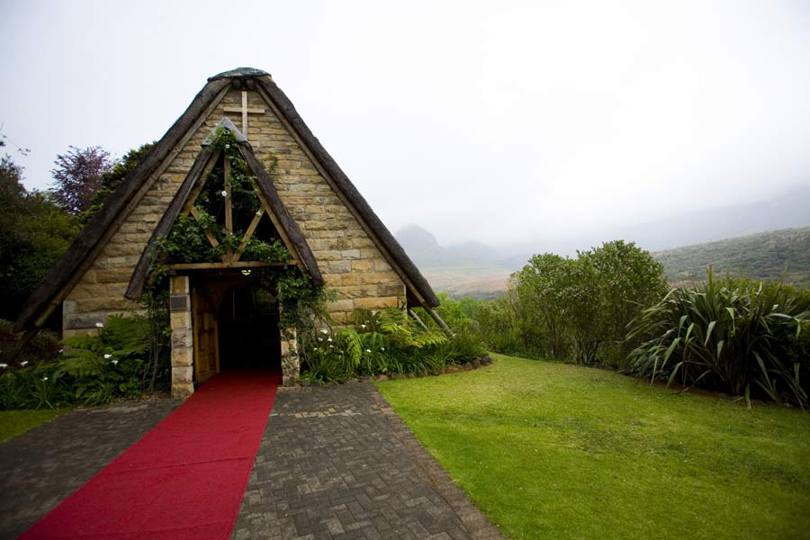 Chapel at Cathedral Peak, Drakensberg, Kwa-Zulu Natal, South Africa