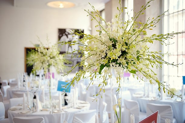 London Wedding Reception at RIBA Gallery