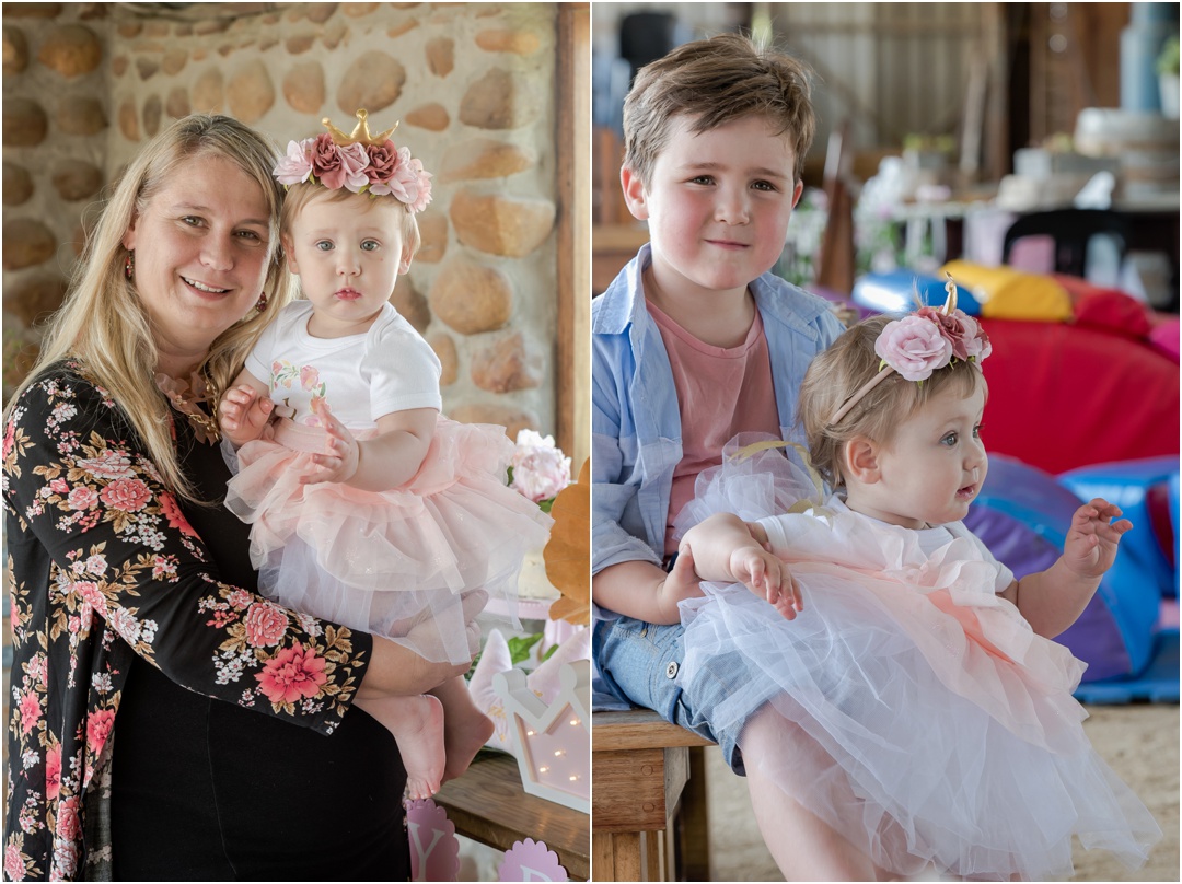 Portrait session with family and friends