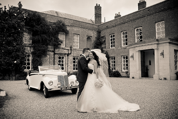 Wedding at Braxted Park. Vintage wedding photographer