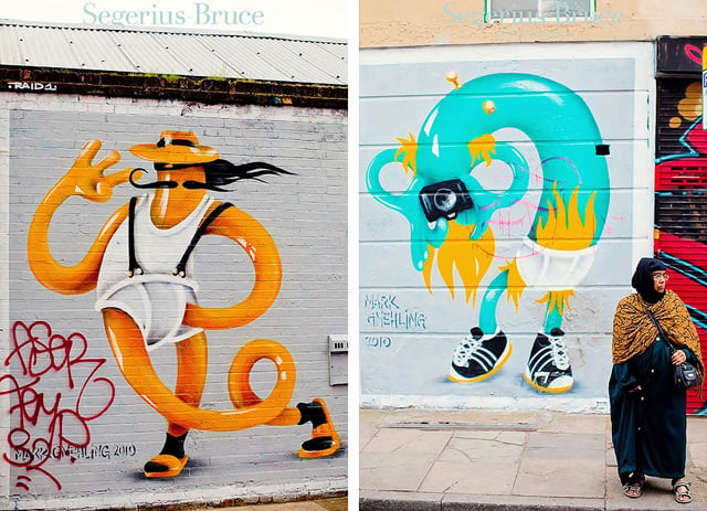 Brick Lane Graffiti Art 