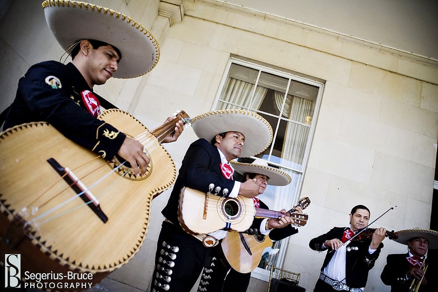 Mariachi Band at Goodwood House wedding