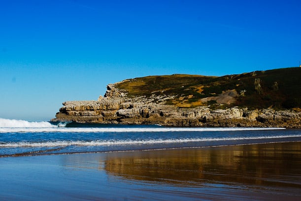 Los Locos, Spain Surfing waves in Spain