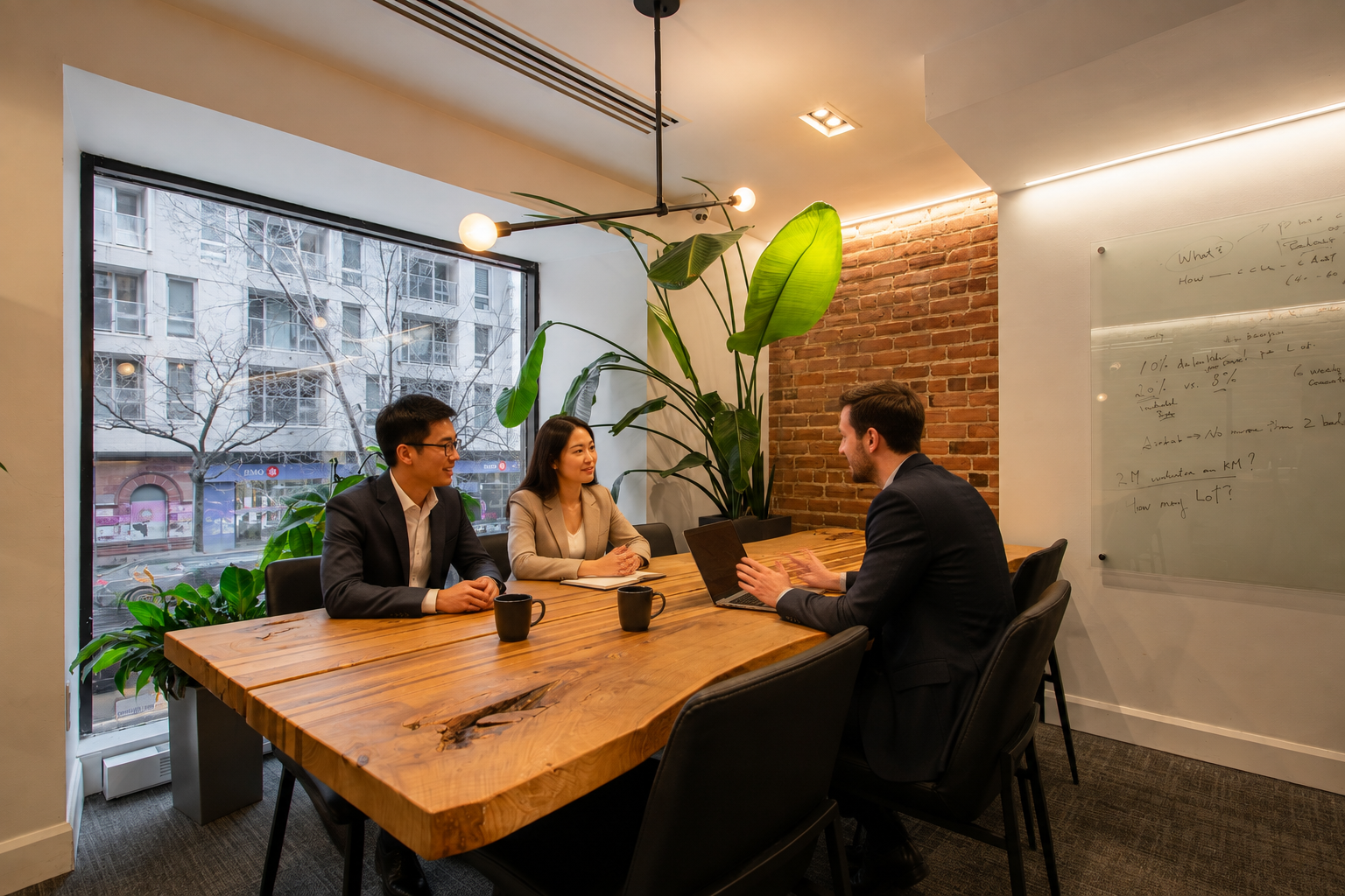 Client Meeting at La Maison Cowork