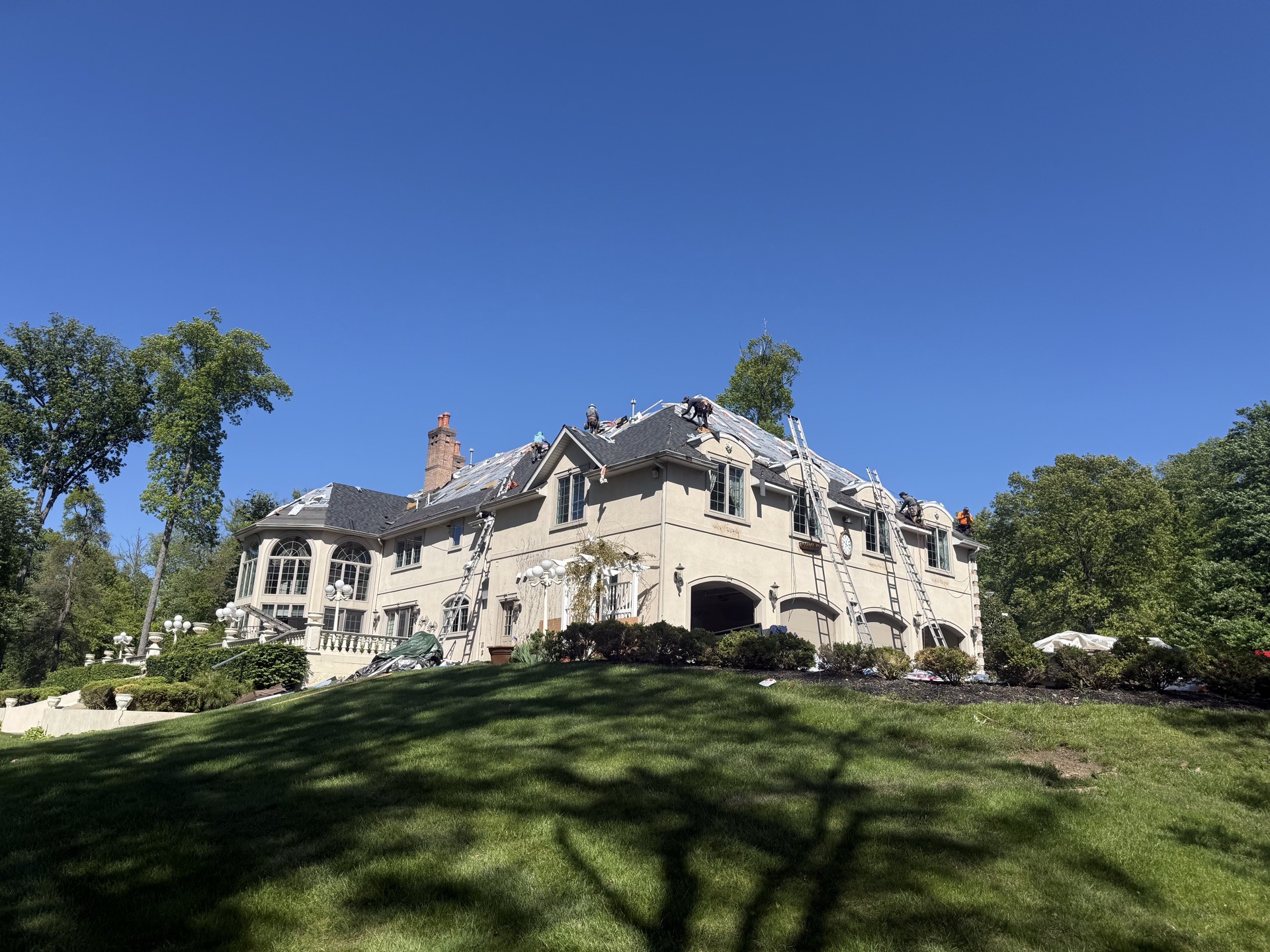 Storm damage restoration project in Palmyra, PA