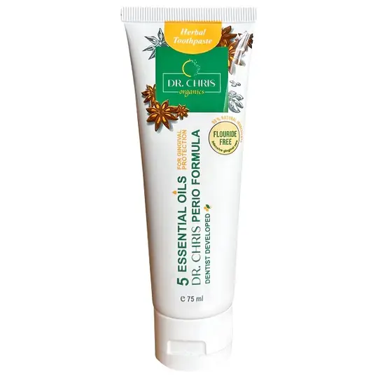 Паста за зъби Dr. Chris Organics®, 75 мл Паста за зъби Dr. Chris Organics®, 75 мл