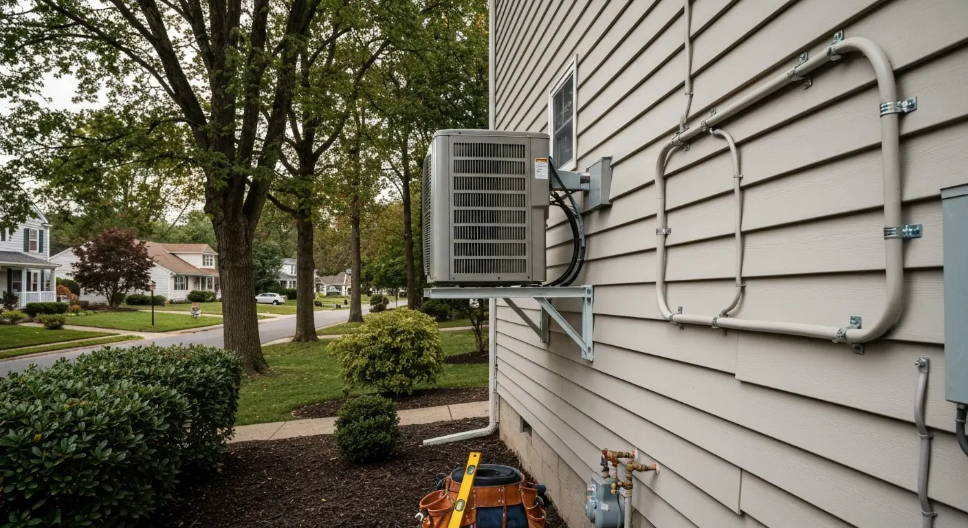 Heat pump installation