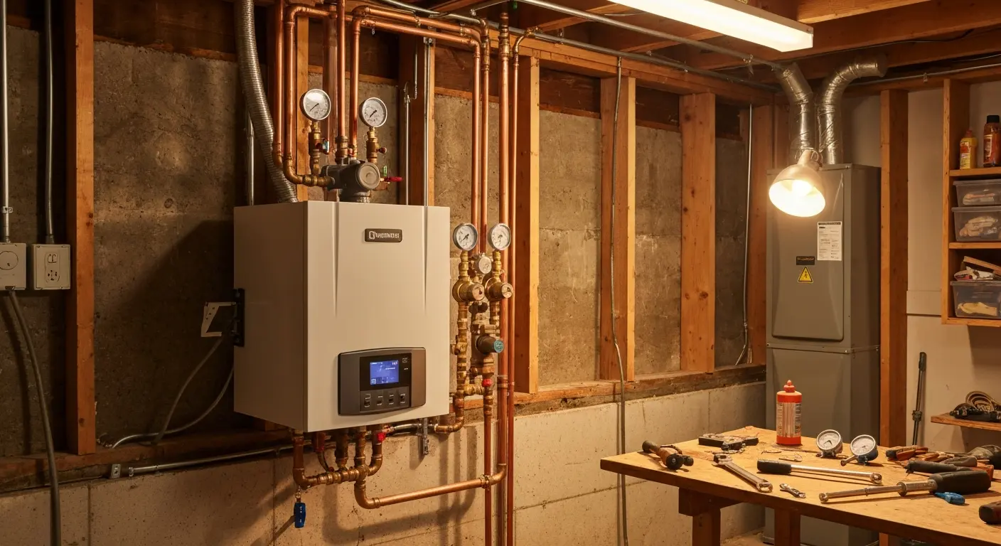 Boiler installation