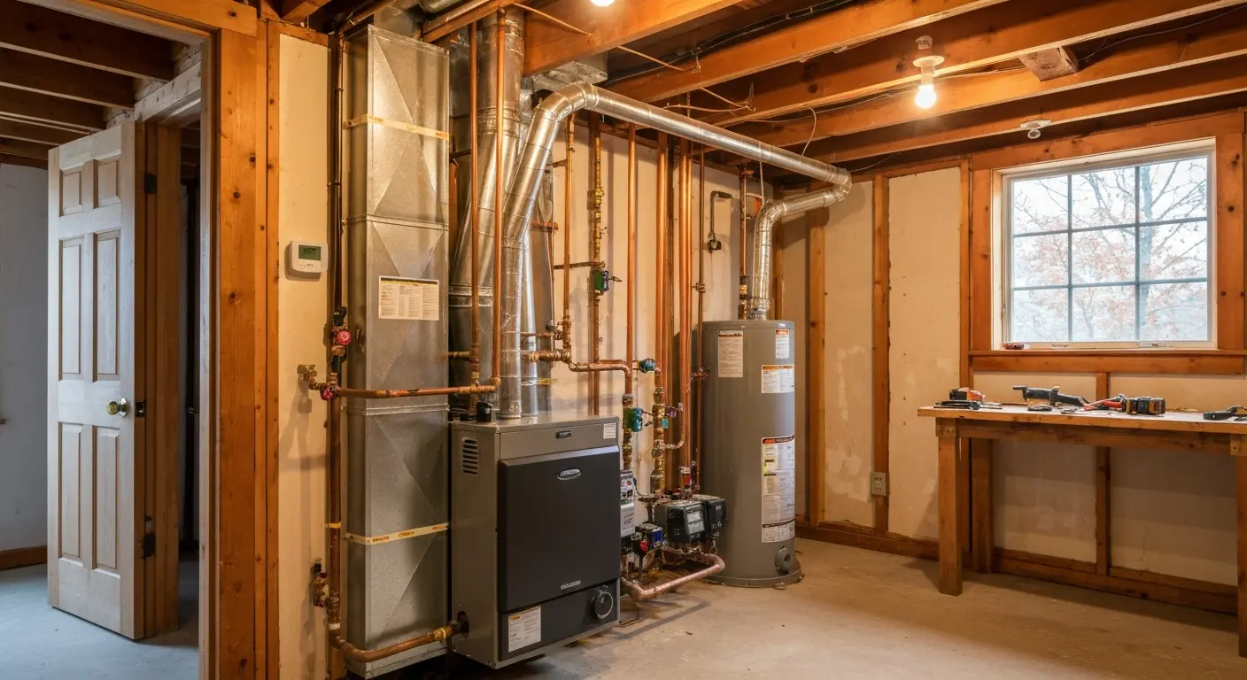 Heating system installation