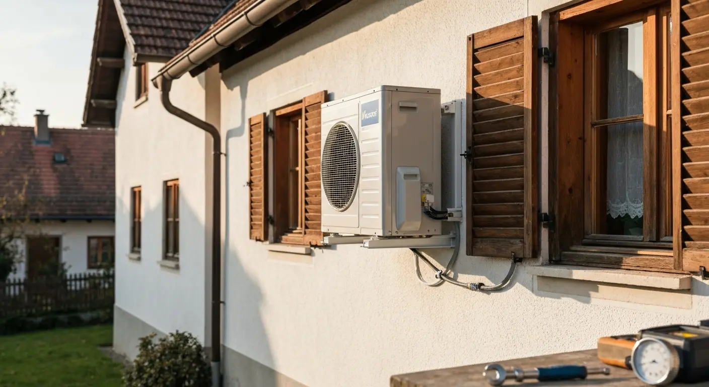 Heat pump installation