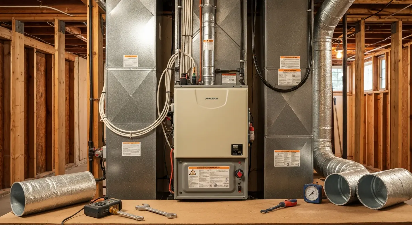 Furnace installation