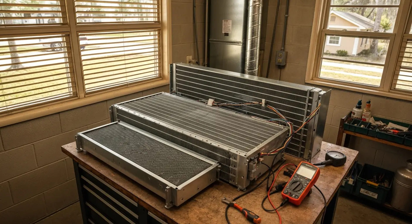 AC system maintenance visit