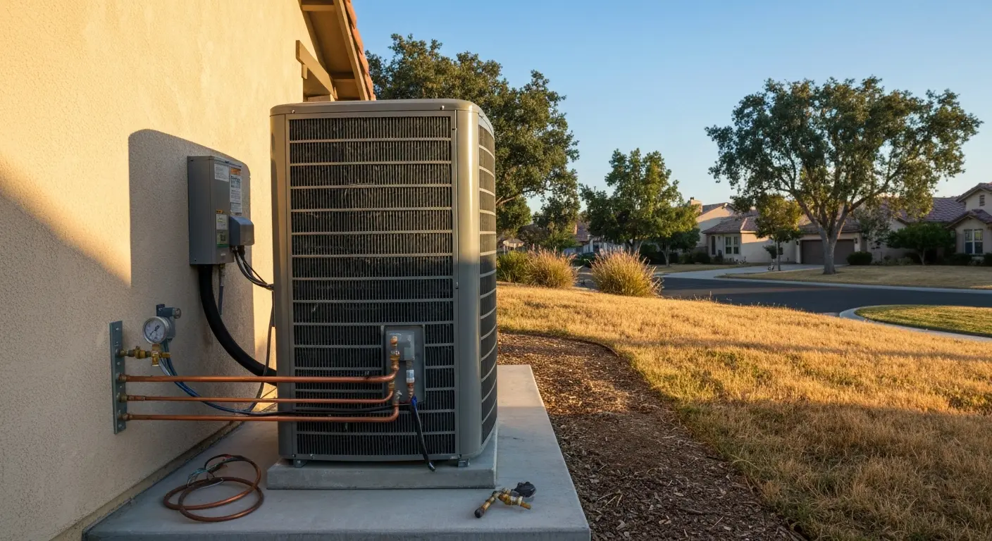 Central air conditioning unit