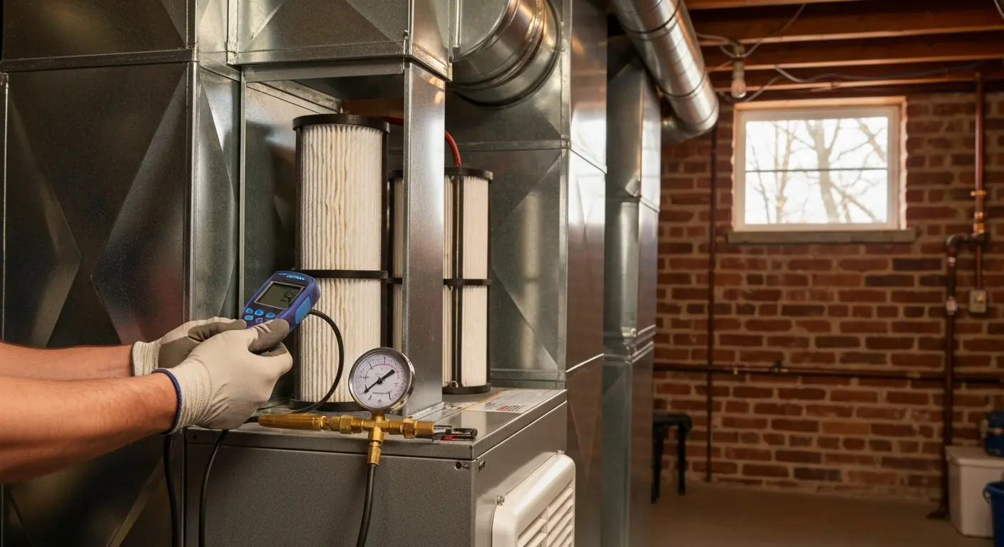 Heating maintenance service