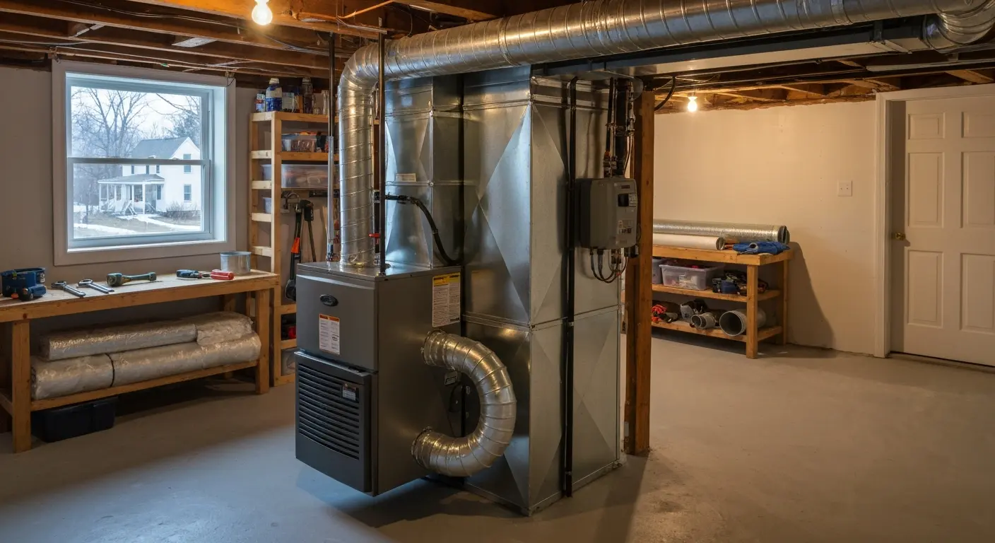 Furnace installation