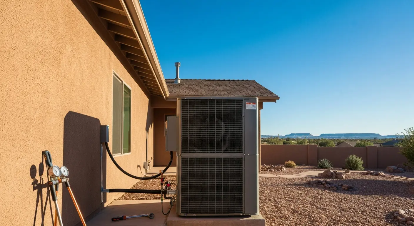 Air conditioning installation