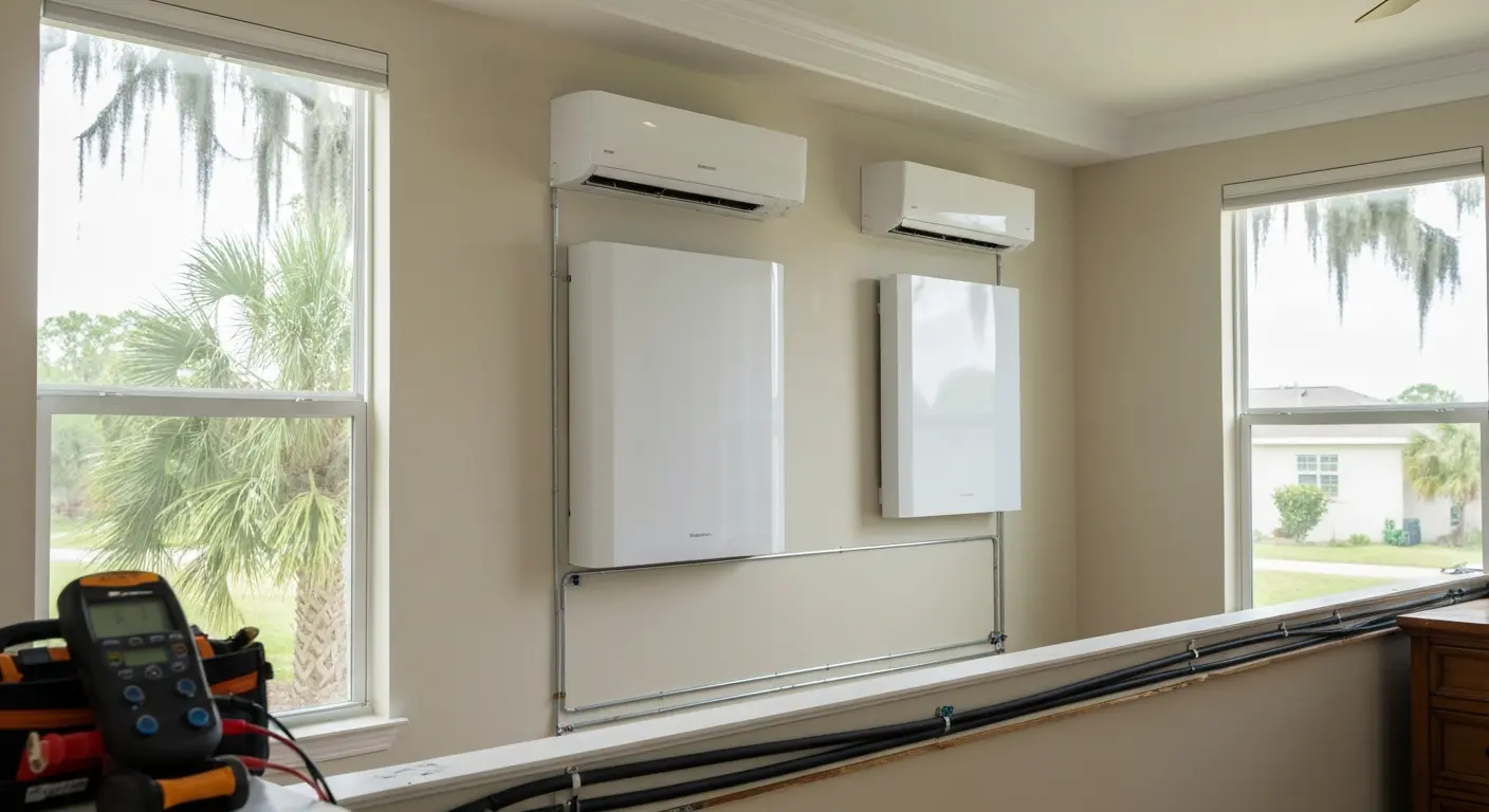 Multi-zone ductless system
