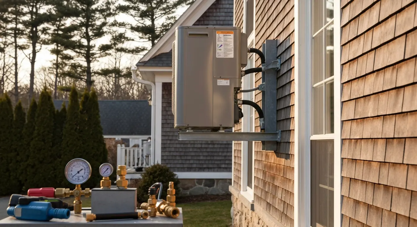 Heat pump installation
