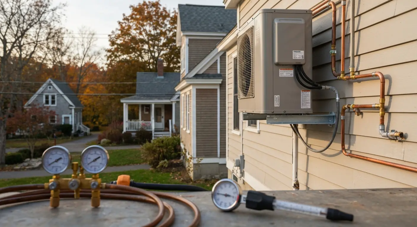 Heat pump installation