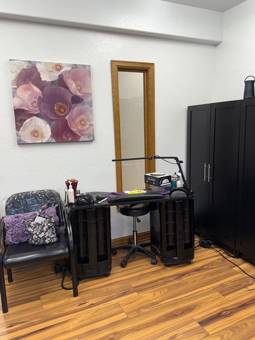 Jen's studio'