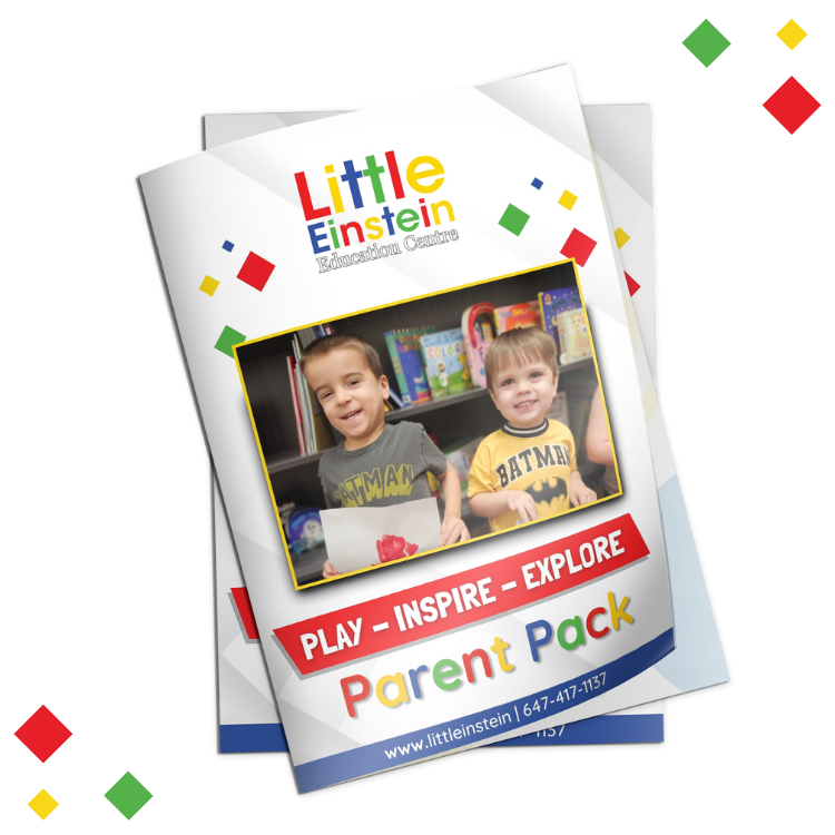 parent pack from Little Einstein Education Centre