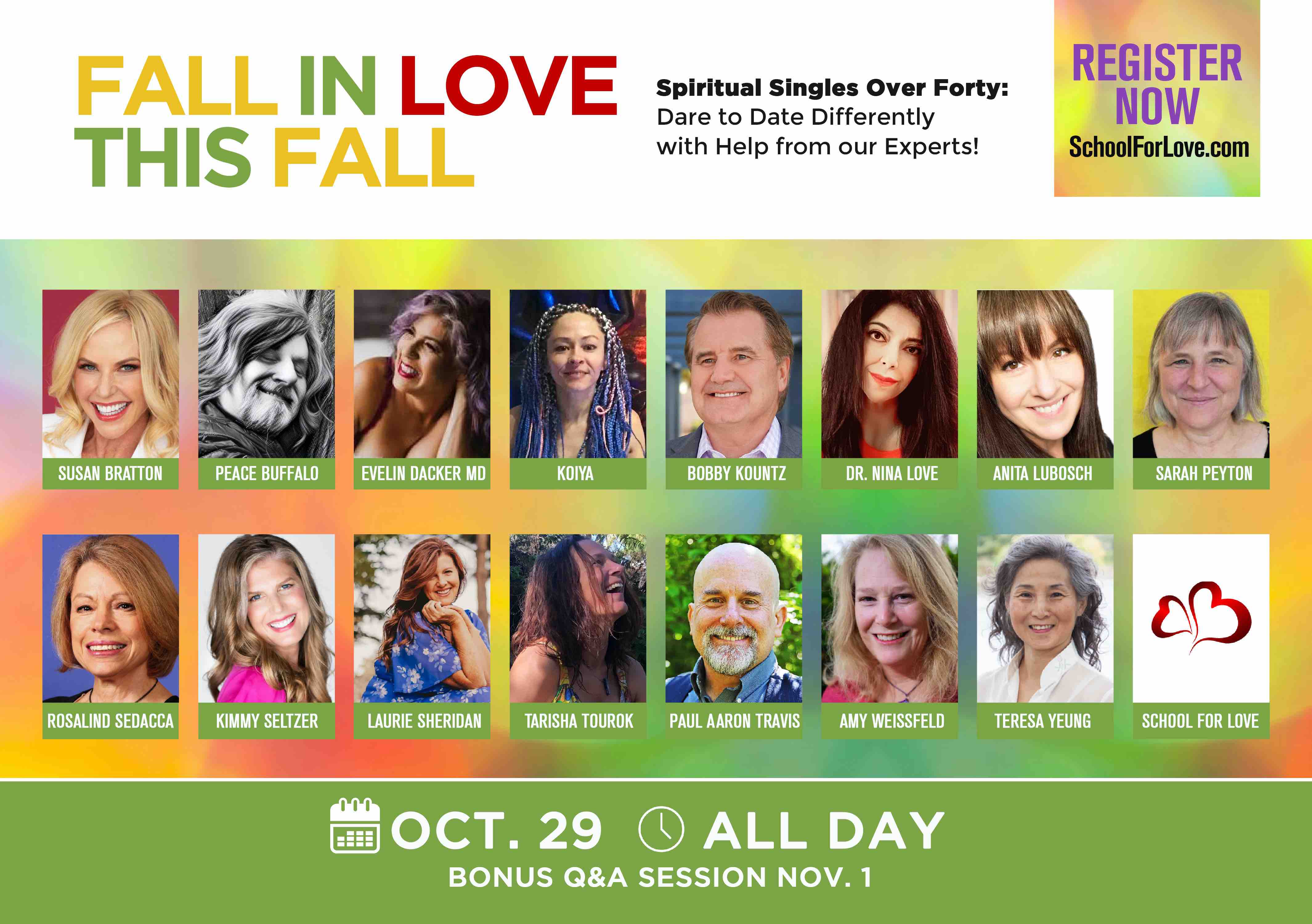 Speakers from the Dare to Date Differently summit