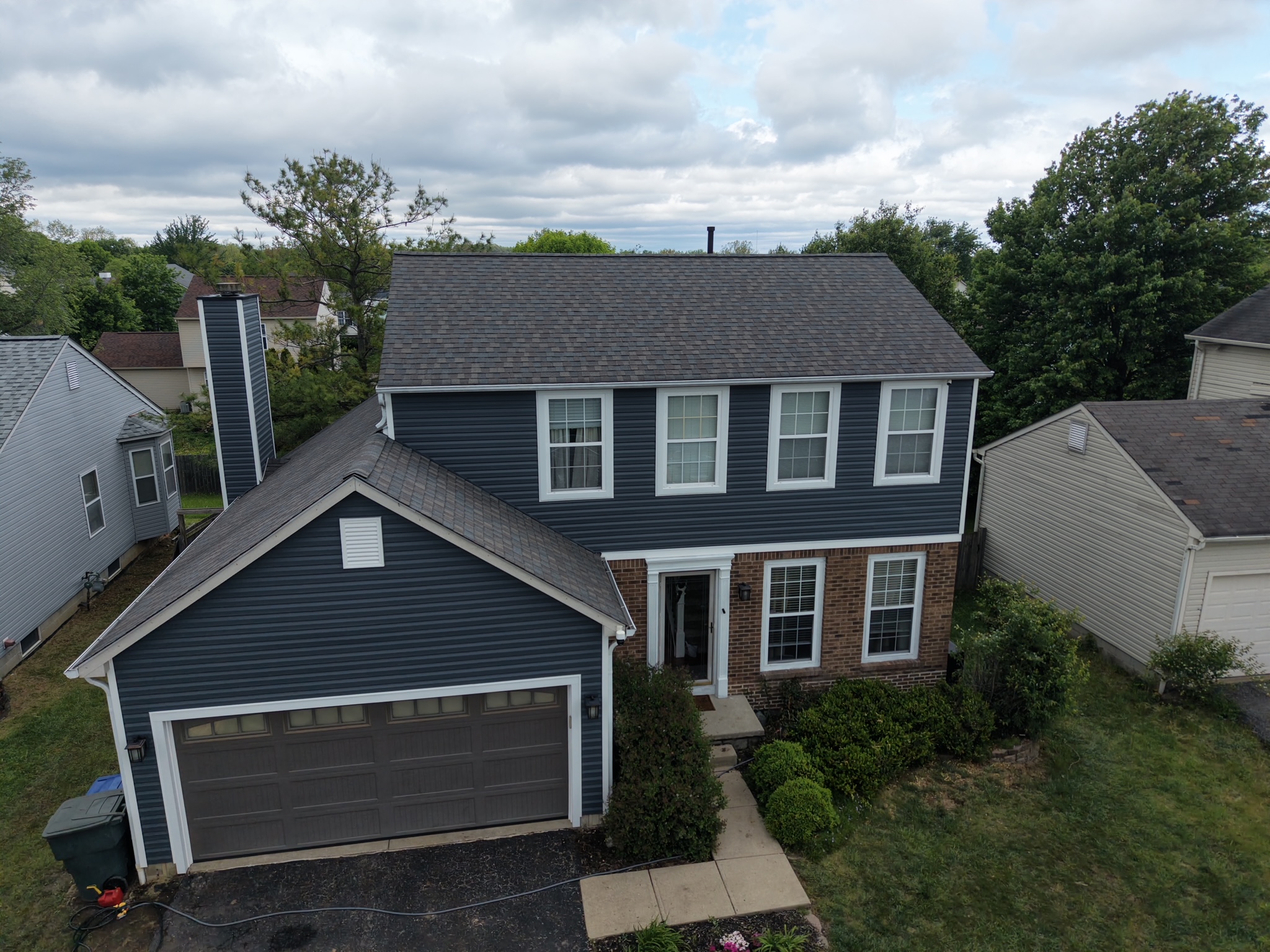 Roof repair and maintenance project in Central Ohio