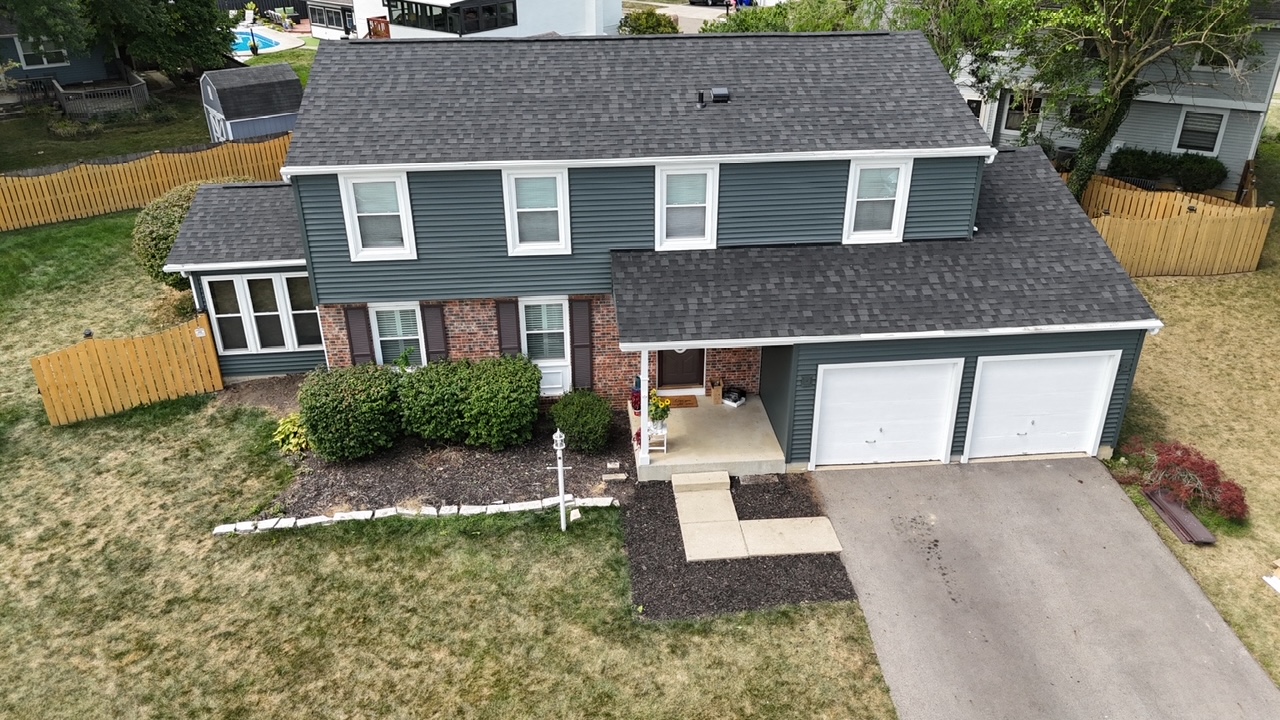 New shingle roof installed by RSG Systems Plus