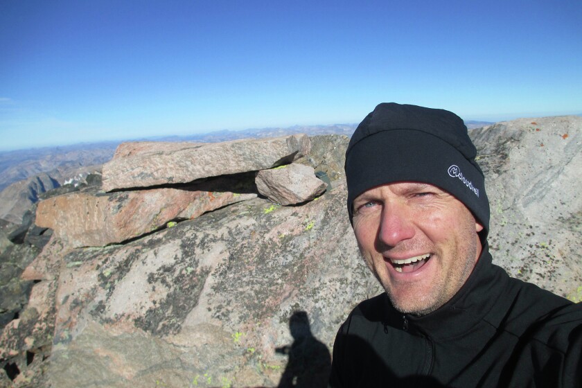 Troy Aupperle Selfie in the Mountains